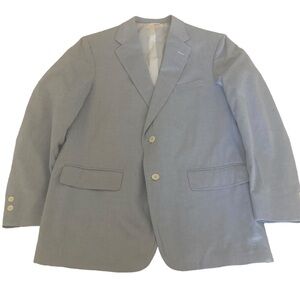 Brooks Brothers Sky Blue Sport Coat Blazer Men's Size 44R